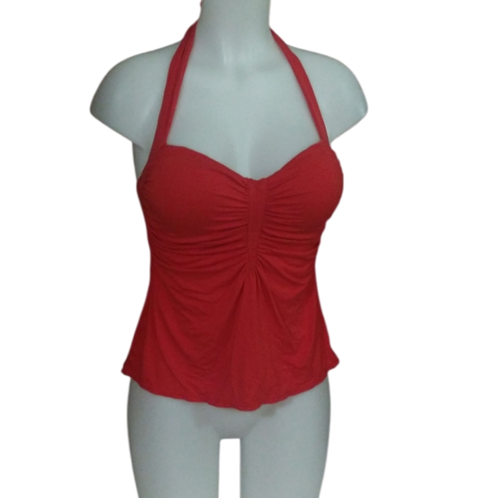 Victoria's Secret Red Halter Tank Top